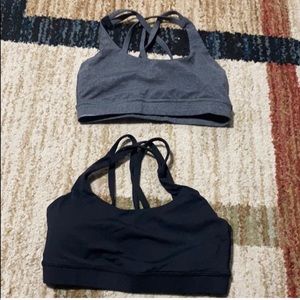 2 lulu sports bras